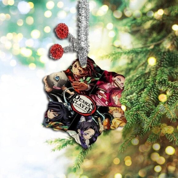 Anime Character Christmas Ornament - Porcelain - Brand New - Picture 3 of 6